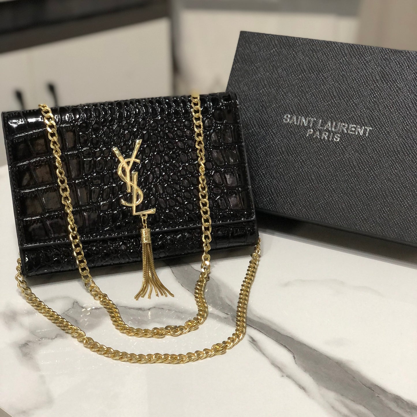 Saint Laurent Kate Medium Tassel Shoulder Bag