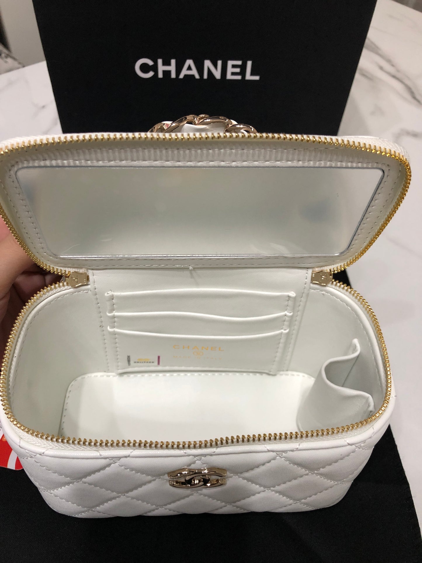 Chanel vanity bag