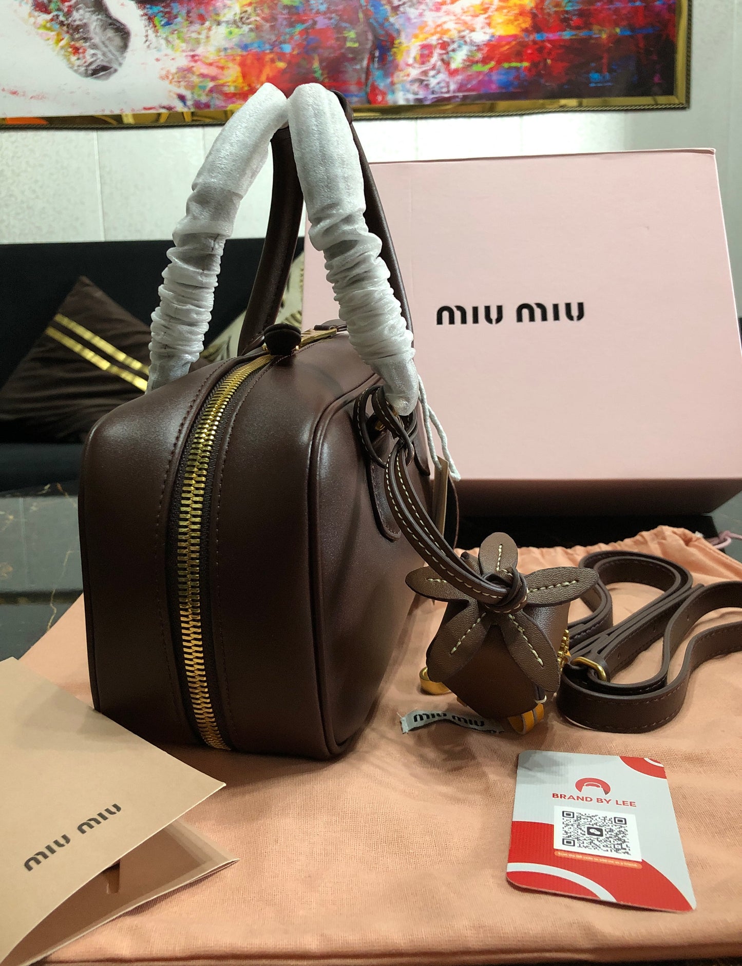 Miu Miu Arcadie Leather Bag