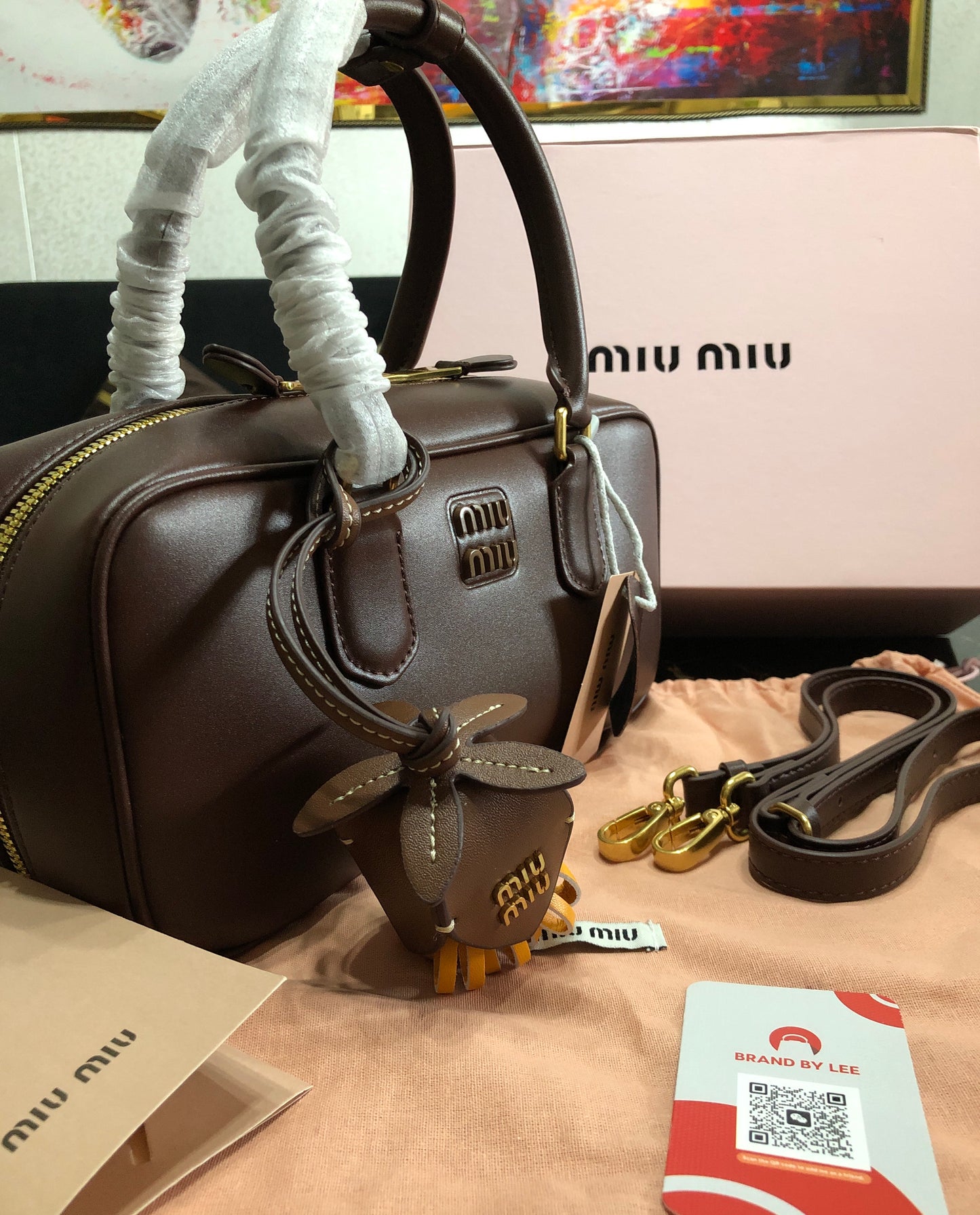 Miu Miu Arcadie Leather Bag