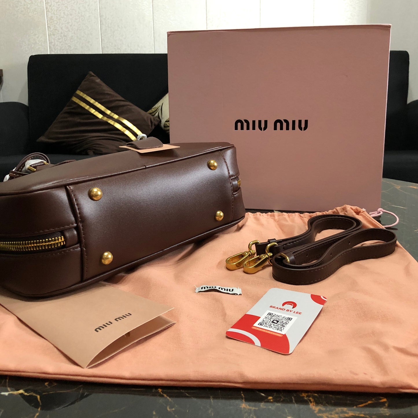 Miu Miu Arcadie Leather Bag
