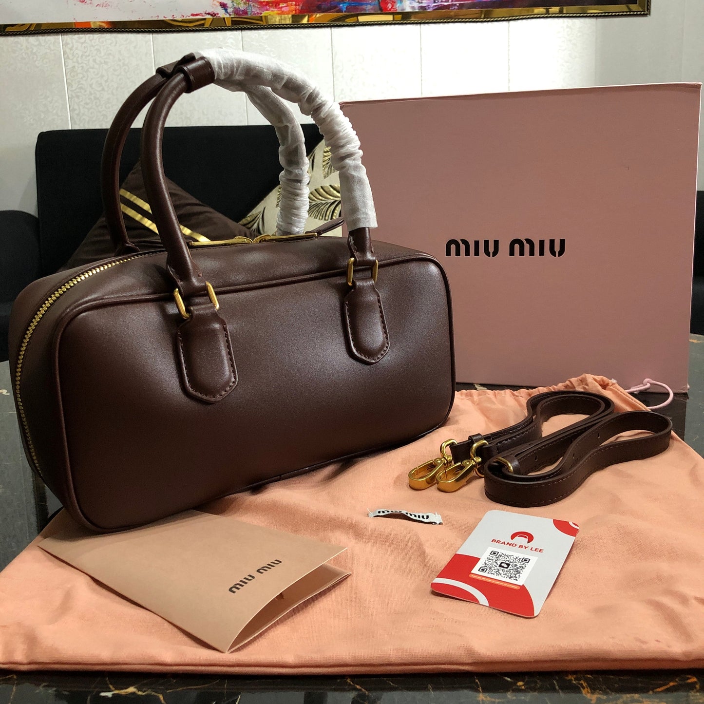 Miu Miu Arcadie Leather Bag