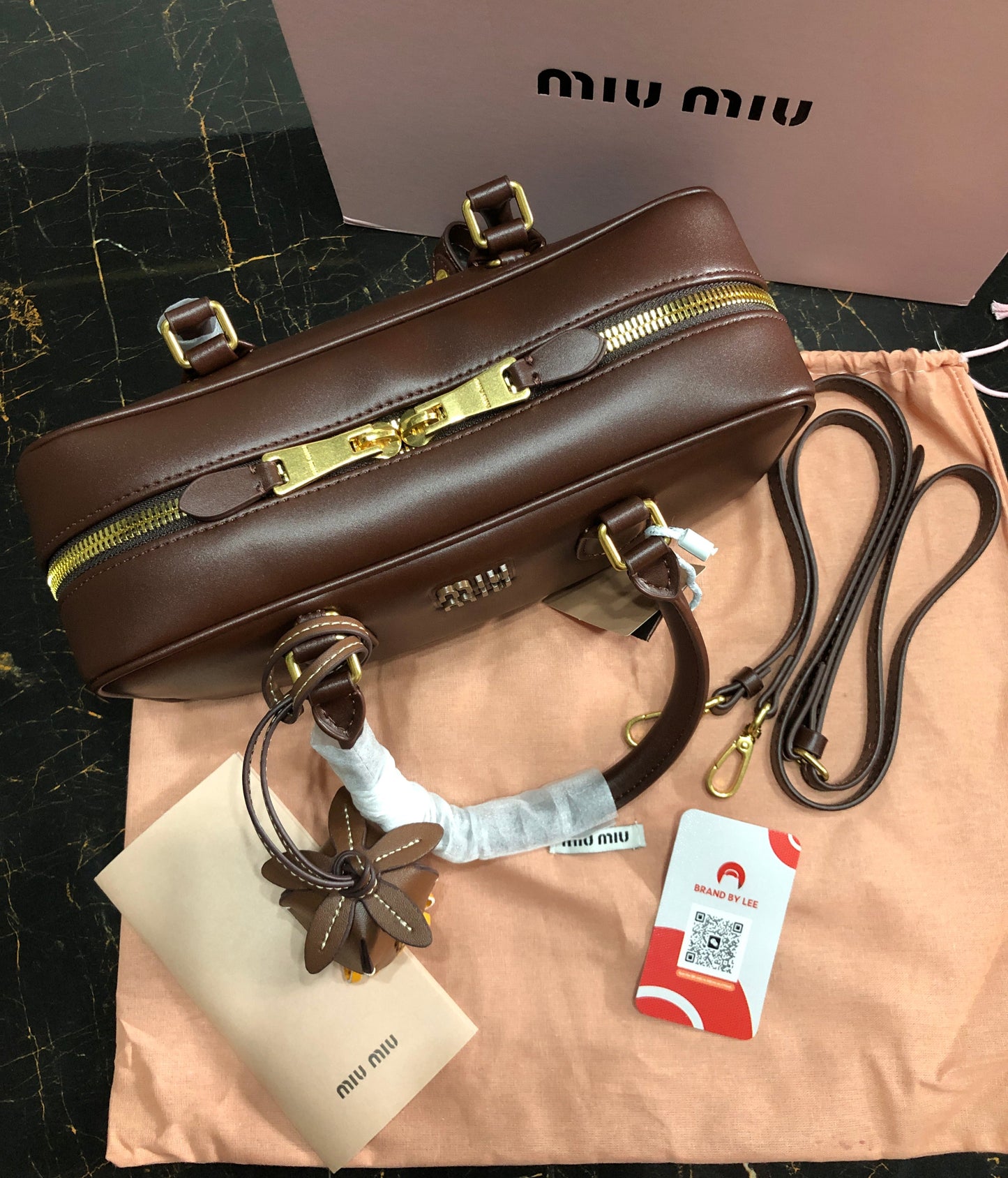 Miu Miu Arcadie Leather Bag