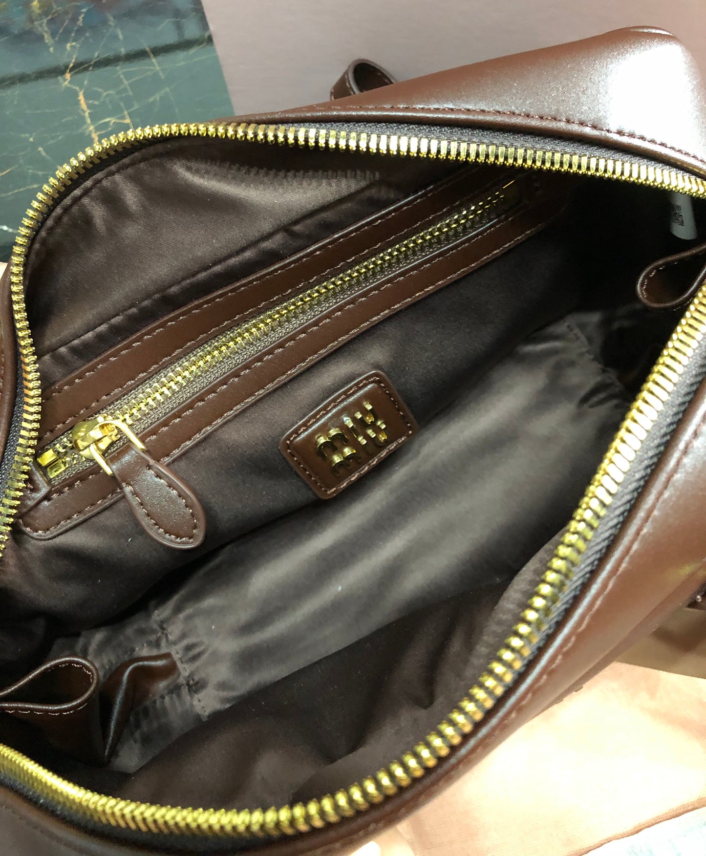 Miu Miu Arcadie Leather Bag