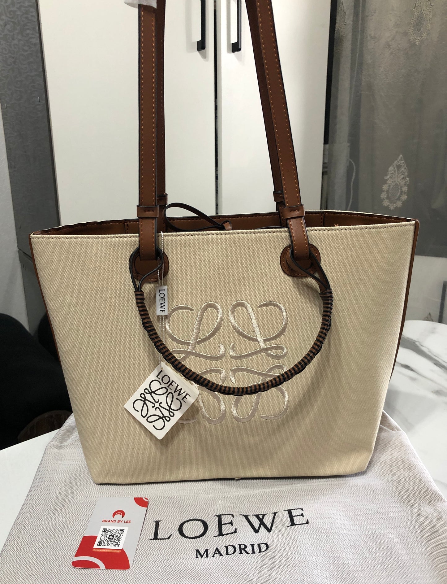 Loewe Anagram Tote Bag