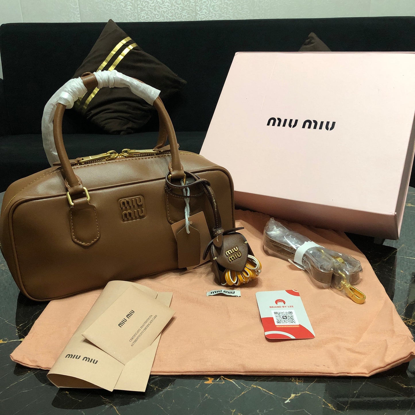 Miu Miu Arcadie Leather Bag