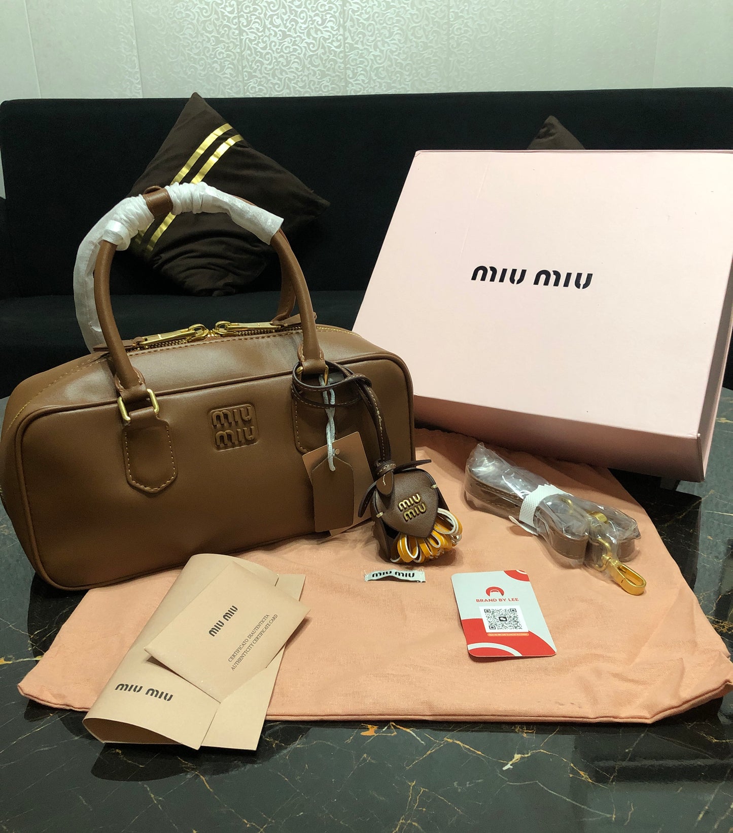 Miu Miu Arcadie Leather Bag