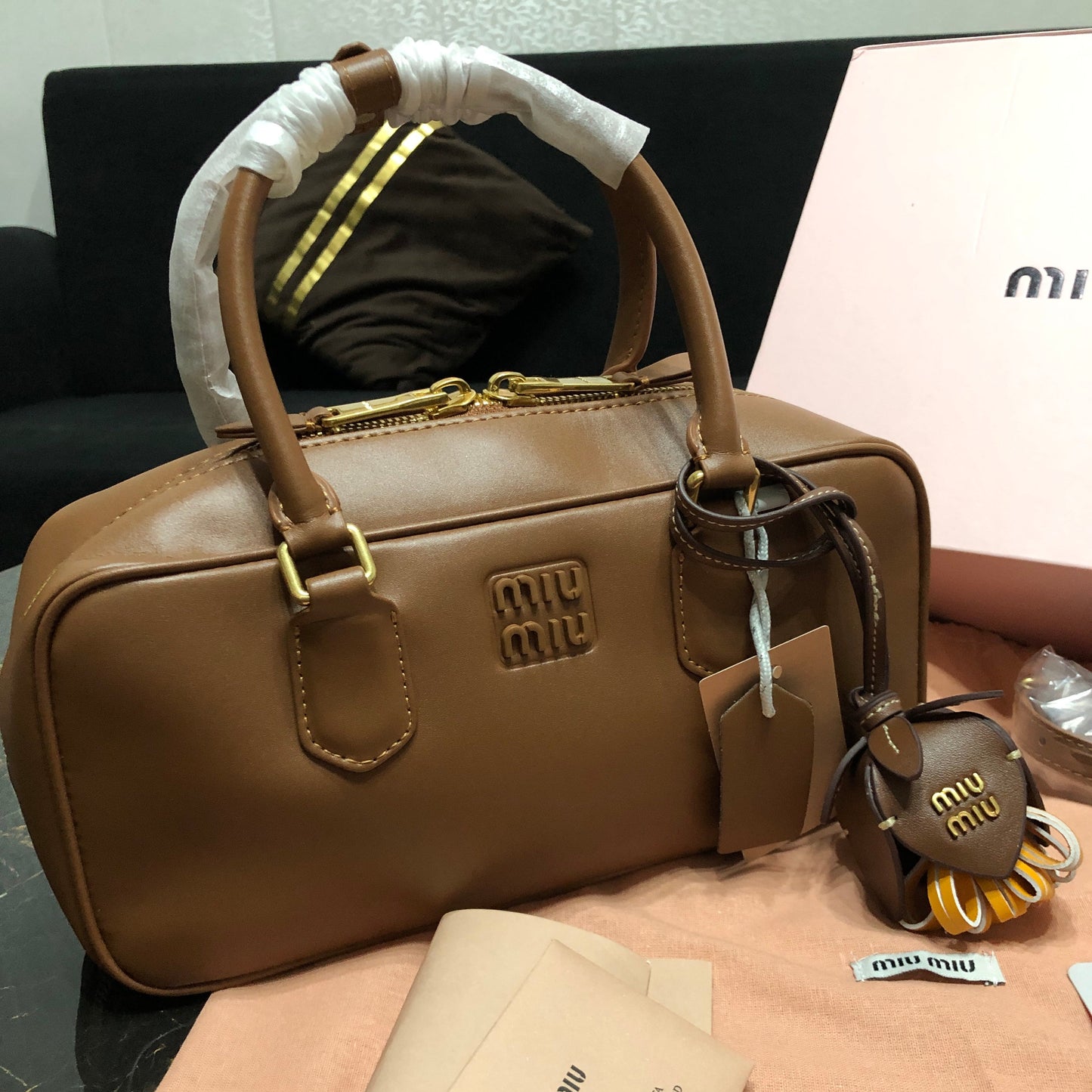 Miu Miu Arcadie Leather Bag