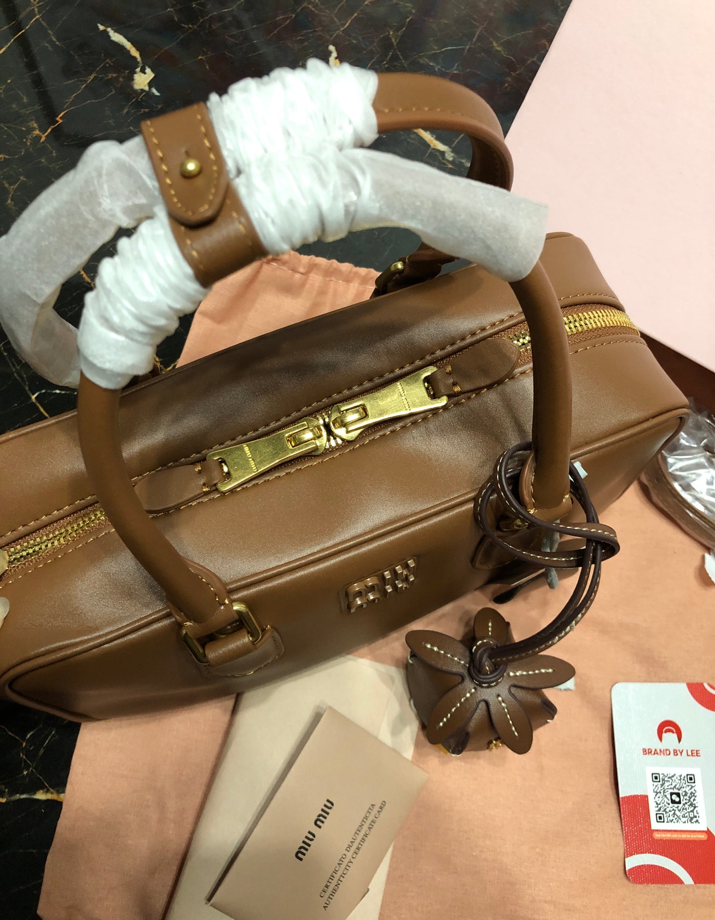 Miu Miu Arcadie Leather Bag