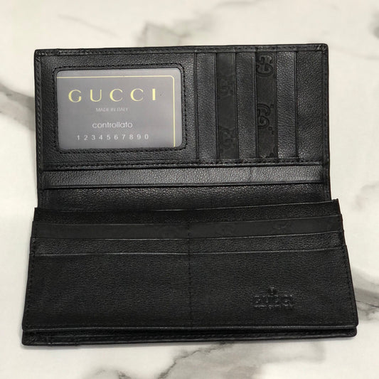 Gucci Guccissima long wallet