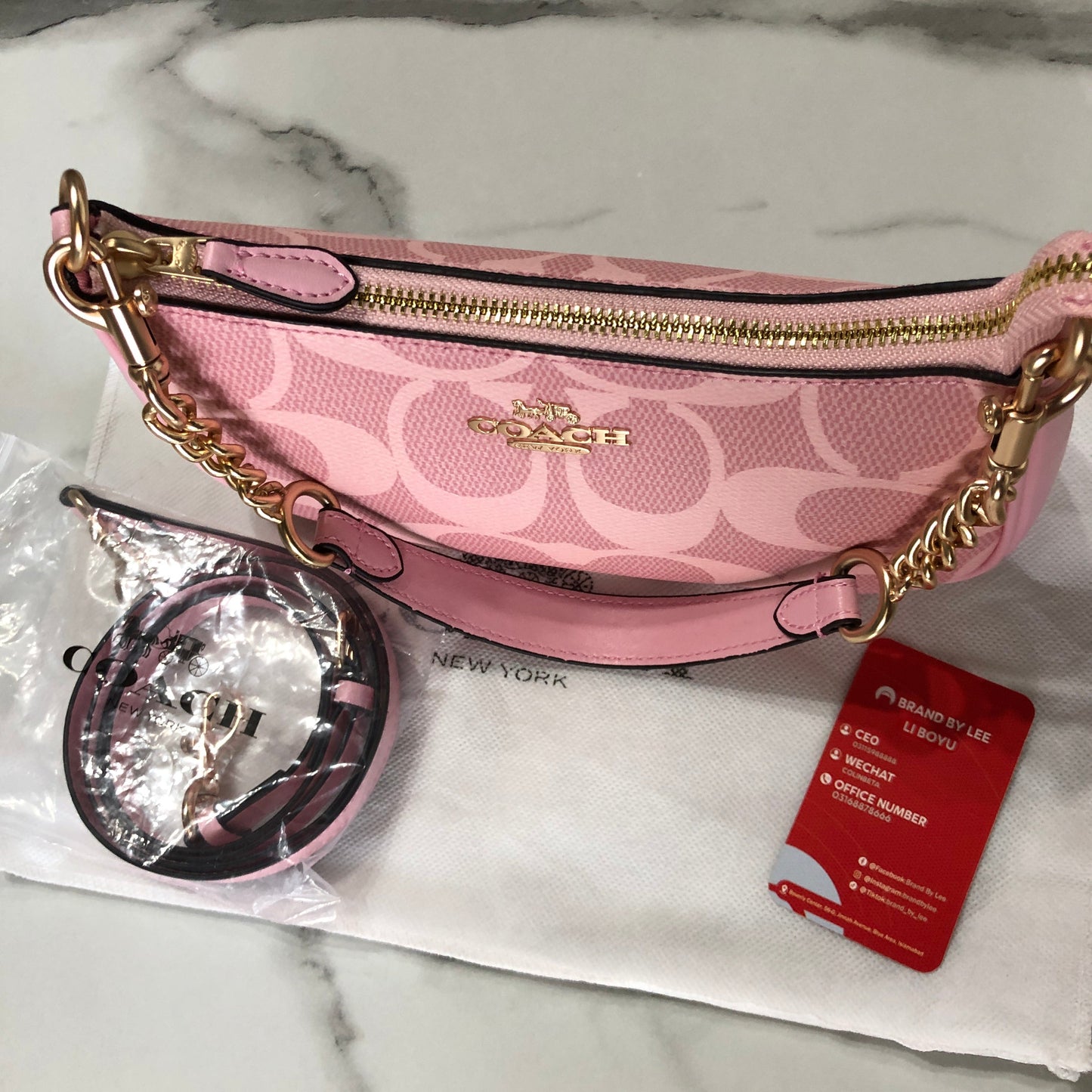 Coach Teri Shoulder Bag in Signature Canvas