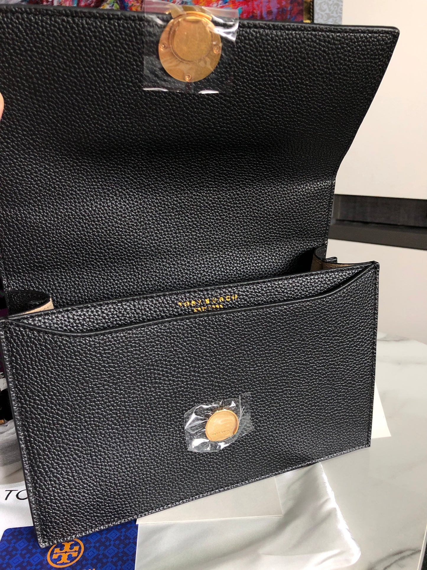 Tory Burch Miller Leather Shoulder Bag
