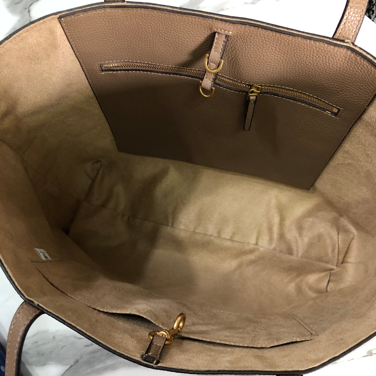 Tory Burch McGraw Leather Tote Bag
