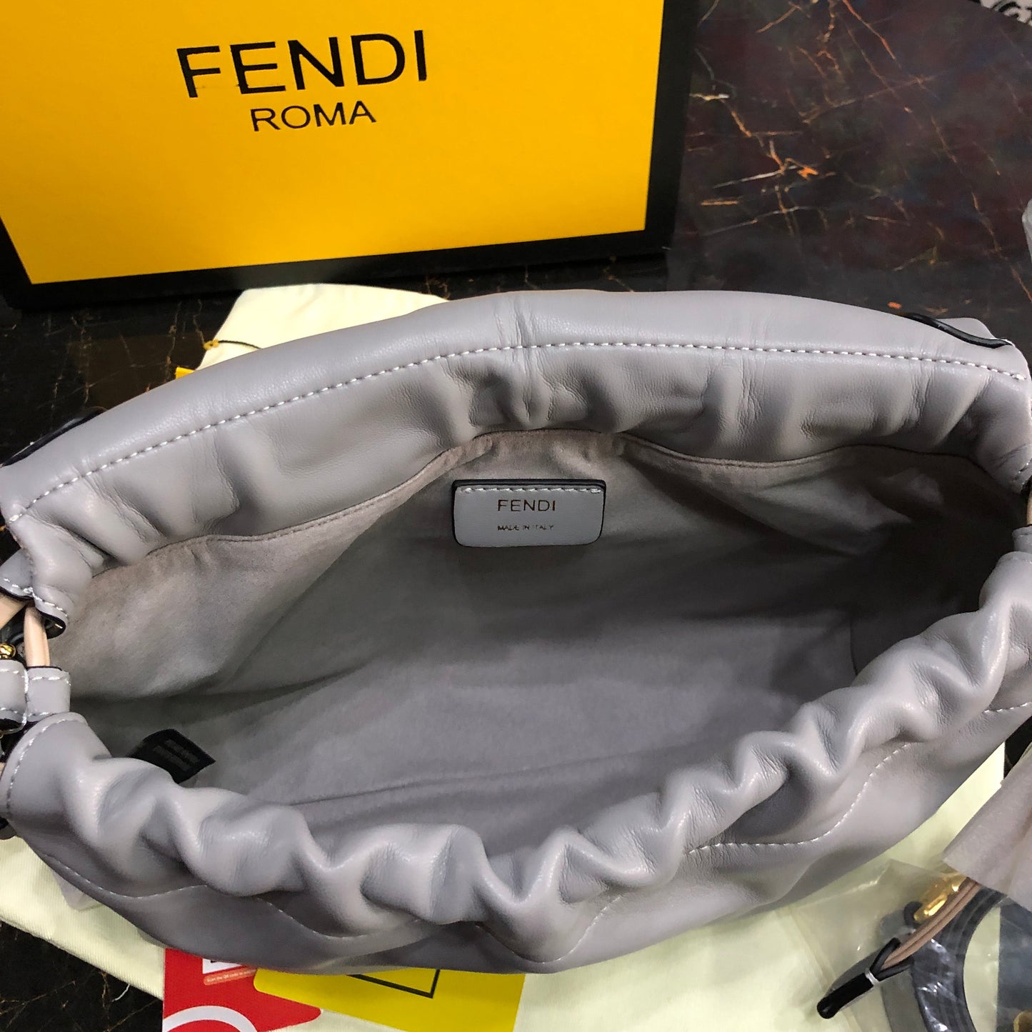 Fendi Mamma Baguette Medium Shoulder Bag