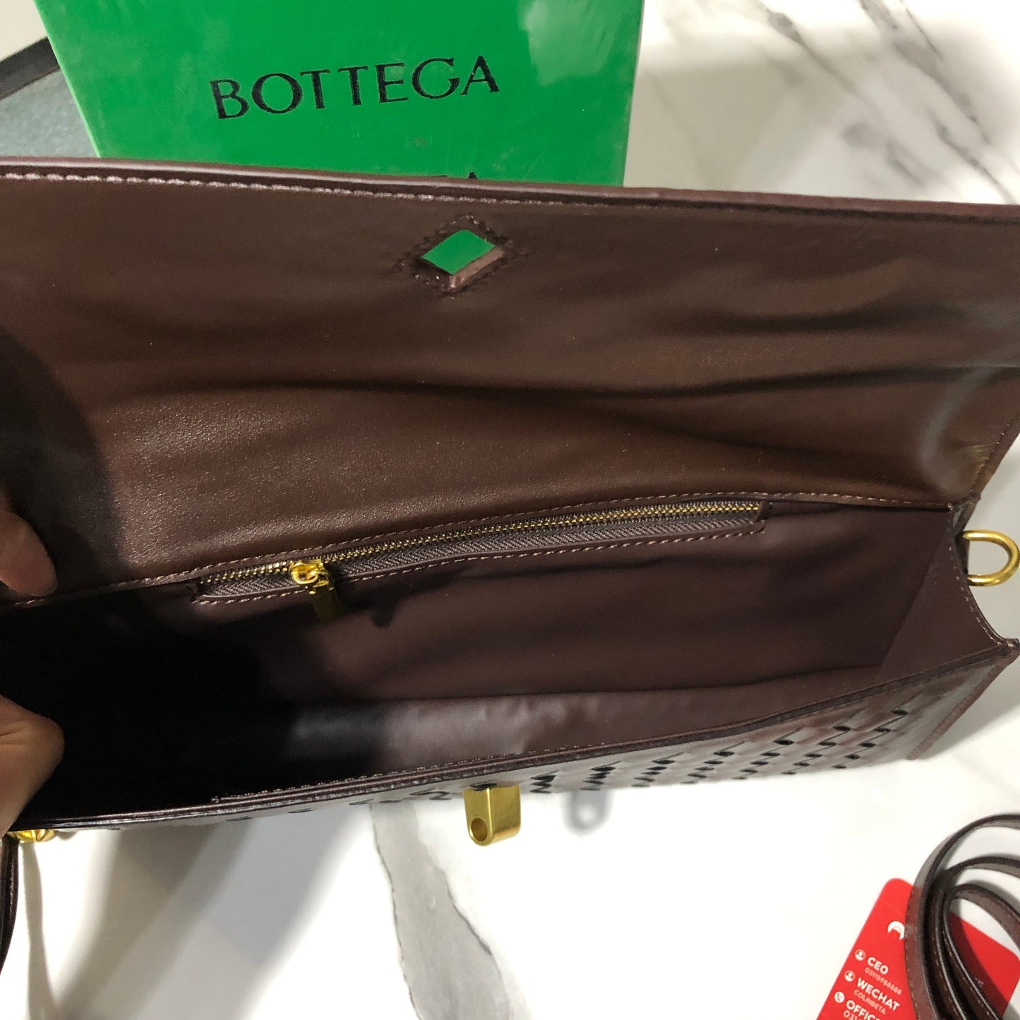 Bottega Veneta Andiamo clutch