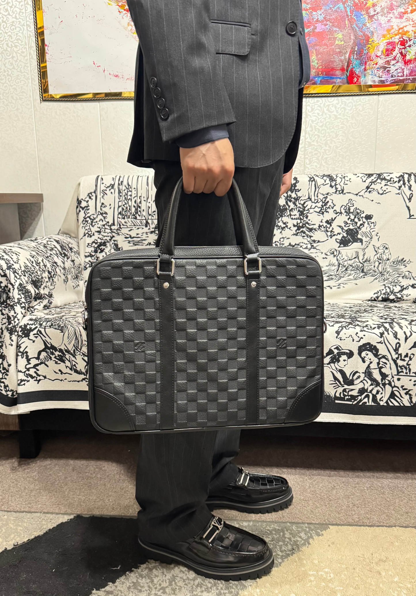 Louis Vuitton Porte-Documents Voyage PM Laptop Bag