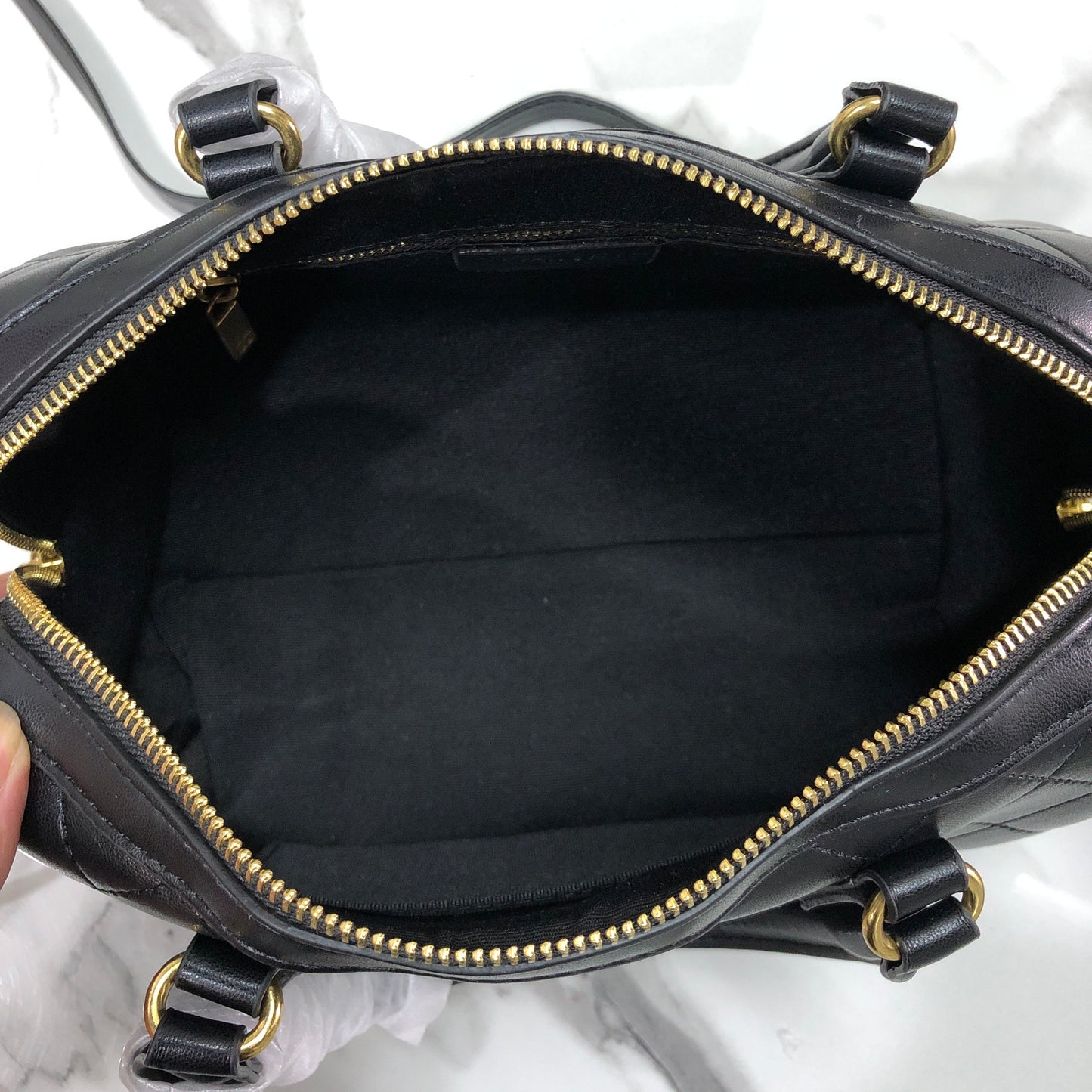 Chanel bowling bag