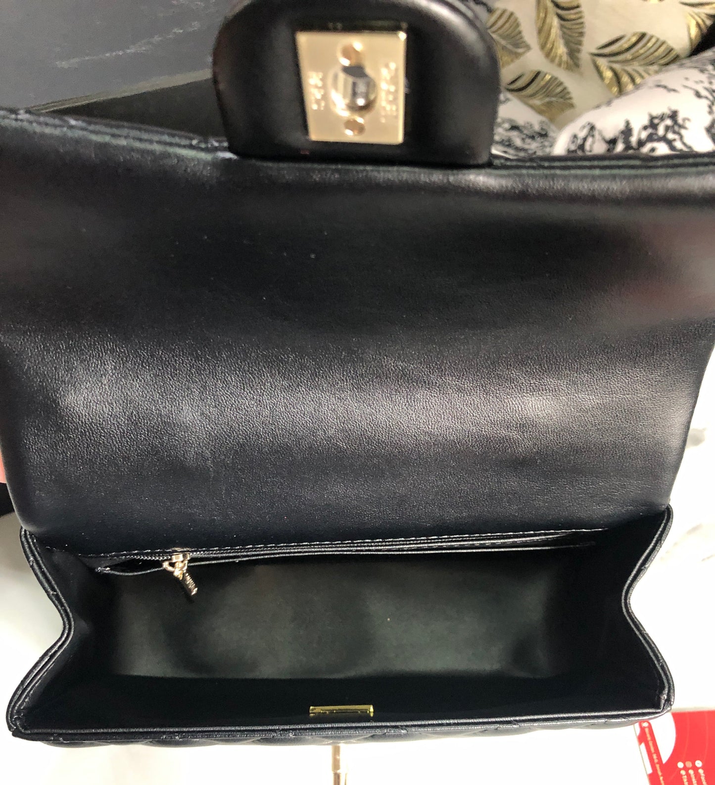 Chanel Top Handle Mini Flap Bag