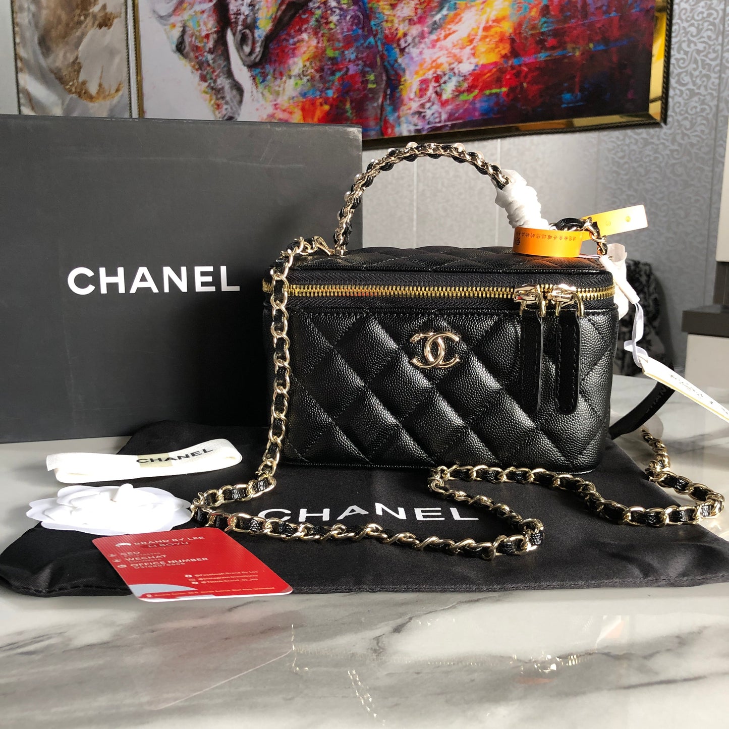 Chanel vanity case