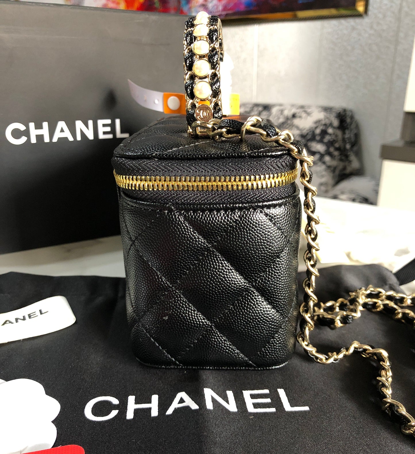 Chanel vanity case