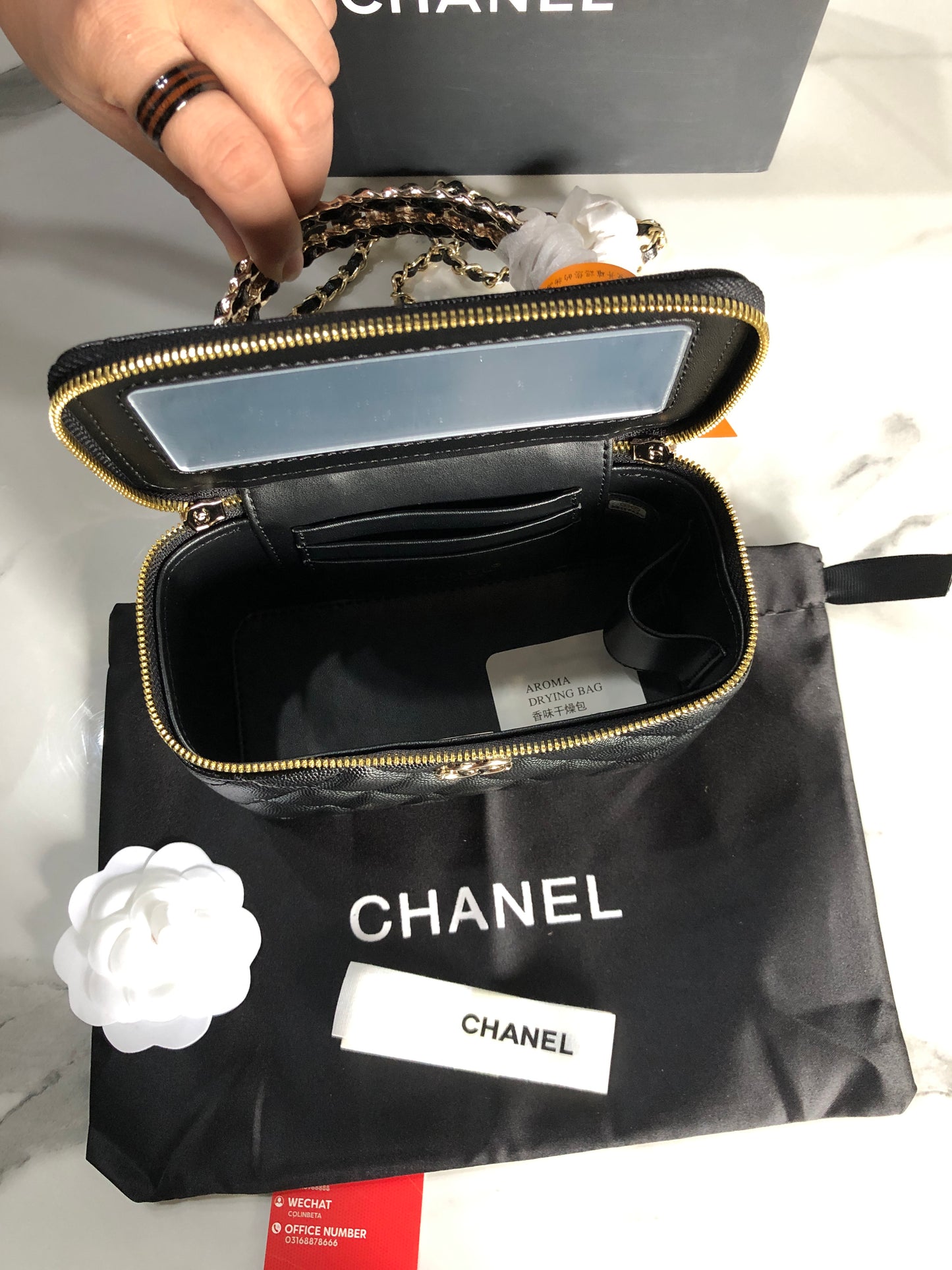 Chanel vanity case