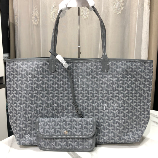 Goyard Saint Louis PM Tote Bag Goyardine Canvas