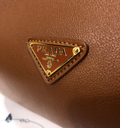 Prada Aimée Medium Leather Shoulder Bag