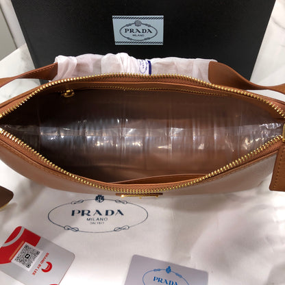 Prada Aimée Medium Leather Shoulder Bag