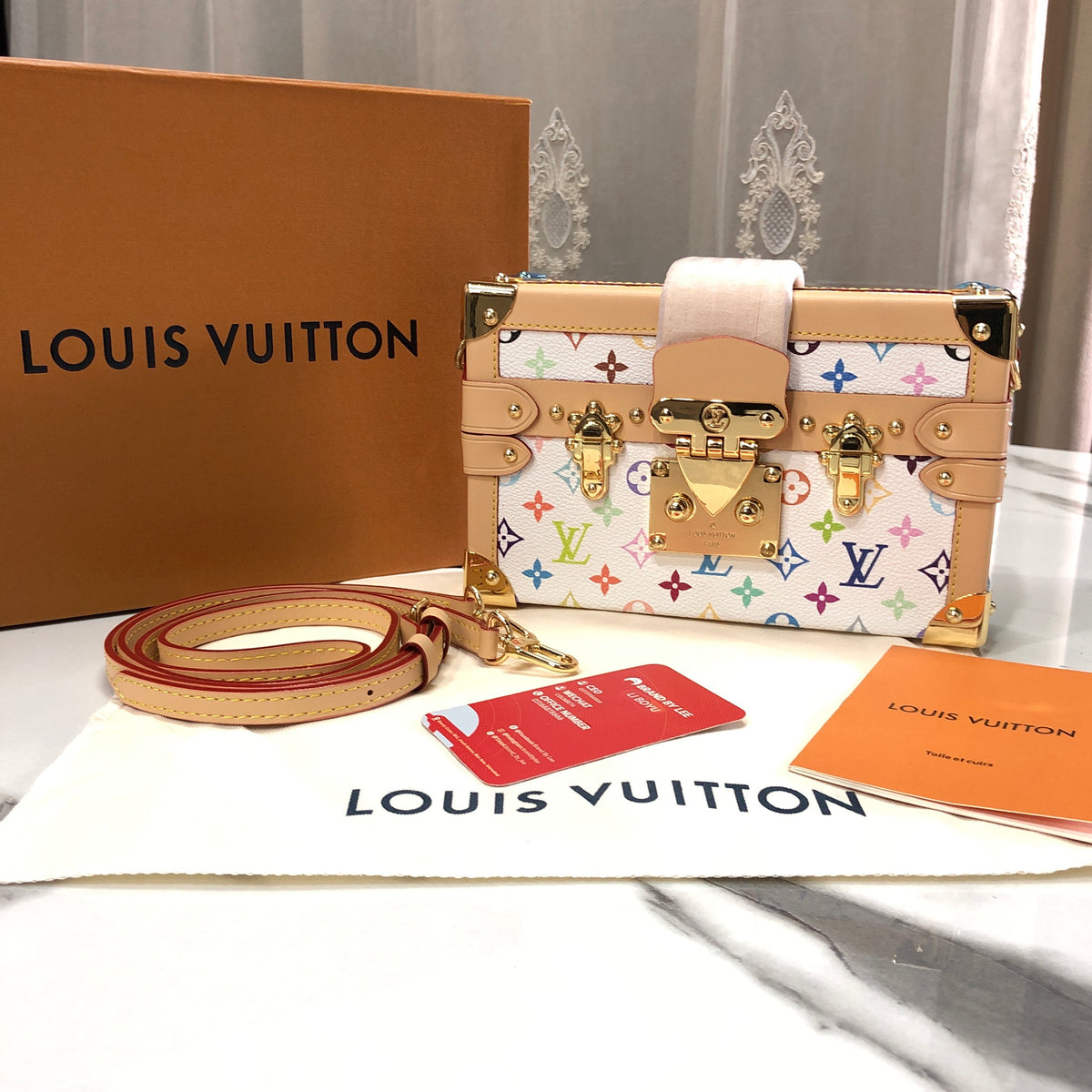 Louis Vuitton x Takashi Murakami Petite Malle