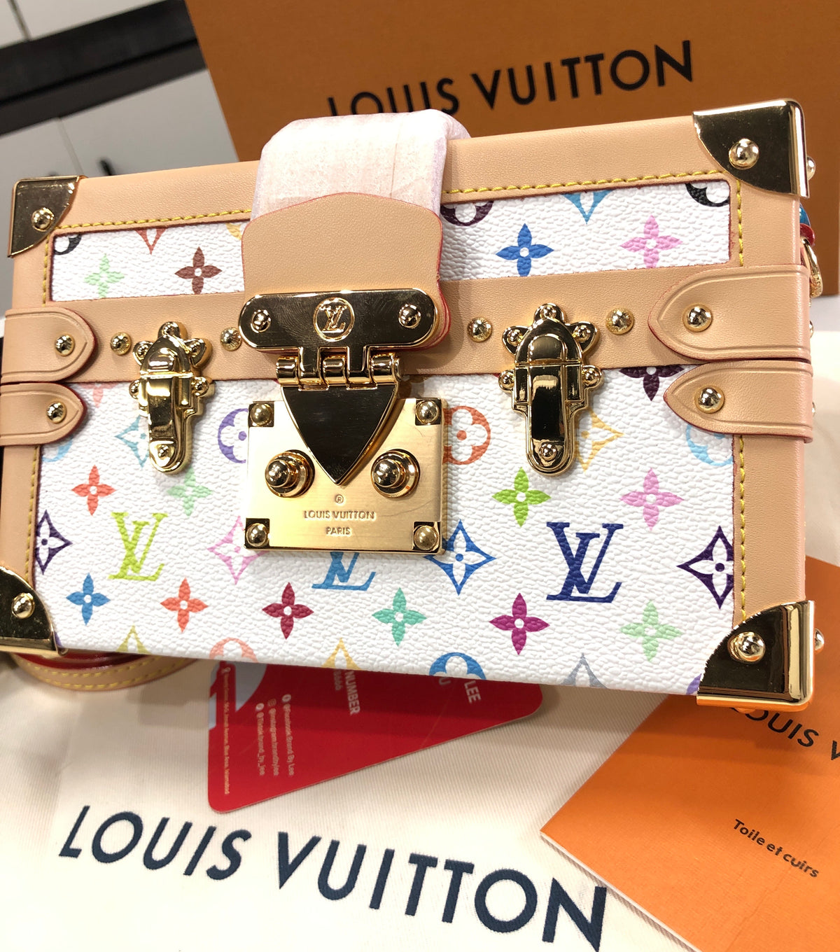 Louis Vuitton x Takashi Murakami Petite Malle