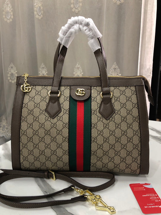 Gucci Ophidia GG Medium Top Handle Tote Bag