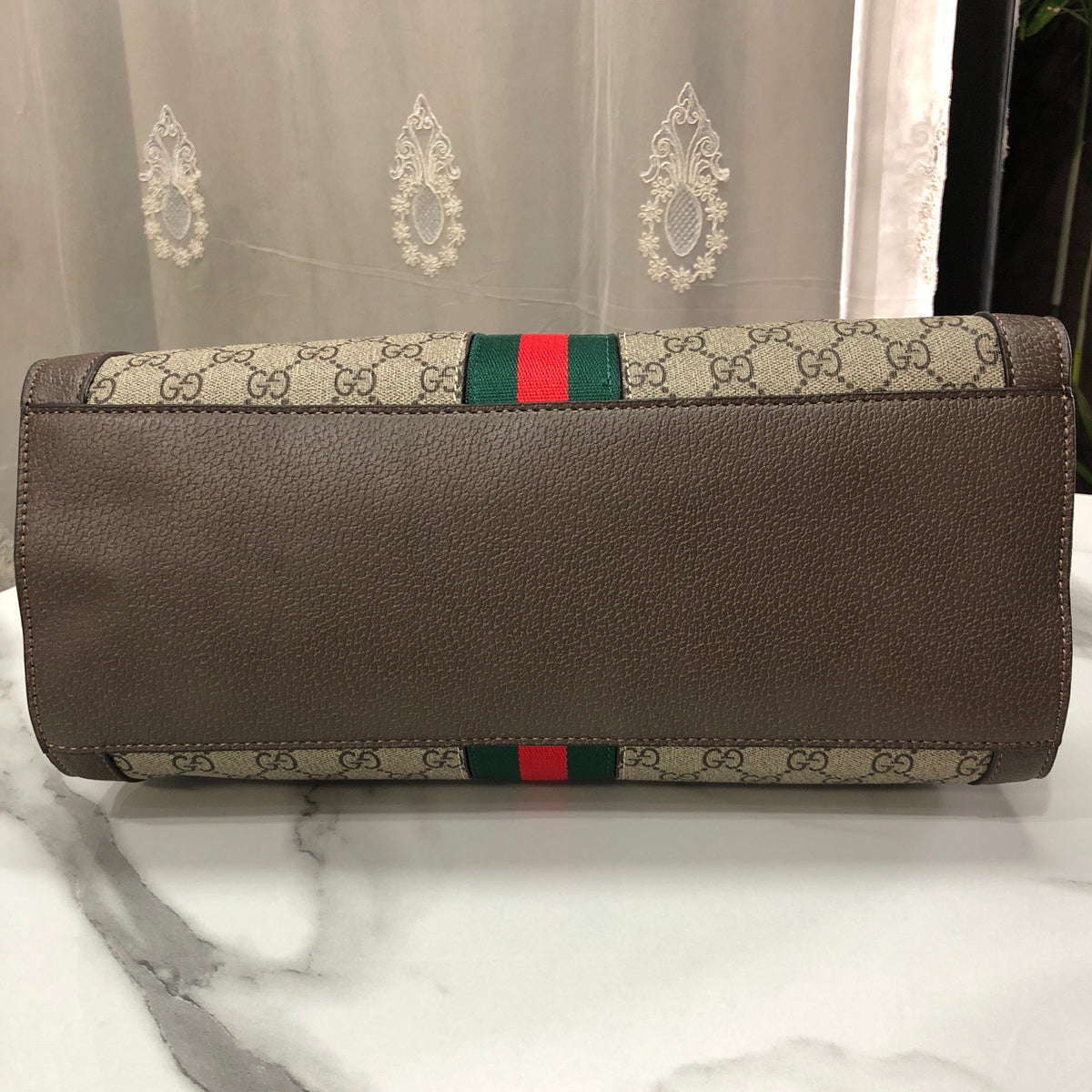 Gucci Ophidia GG Medium Top Handle Tote Bag