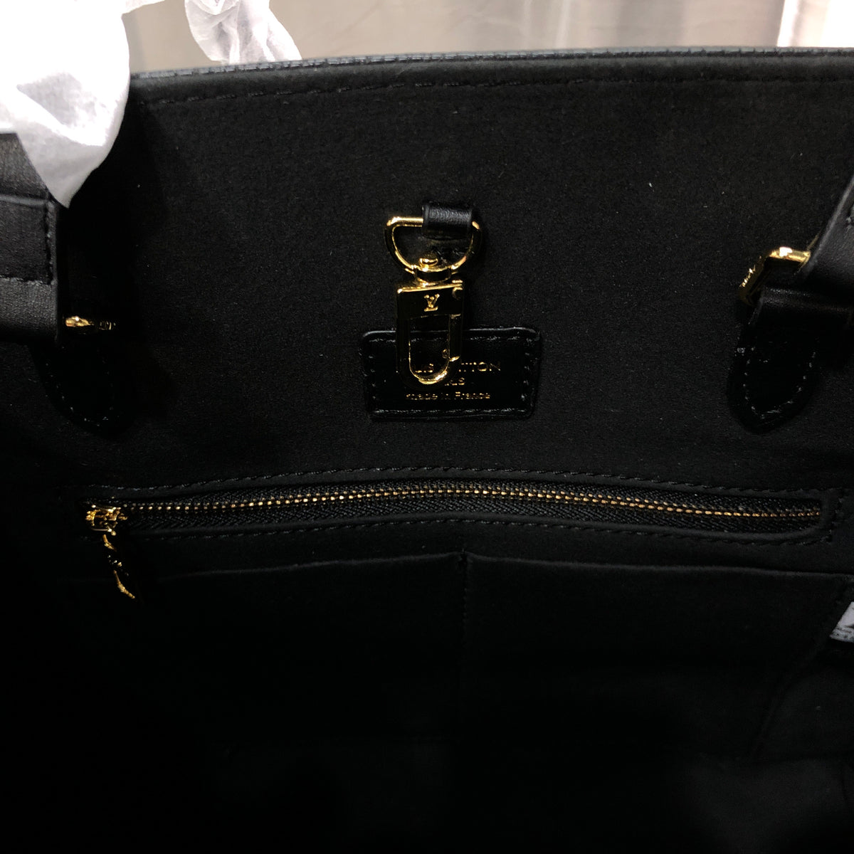 Louis Vuitton Monogram Empreinte Broderies OnTheGo MM tote bag