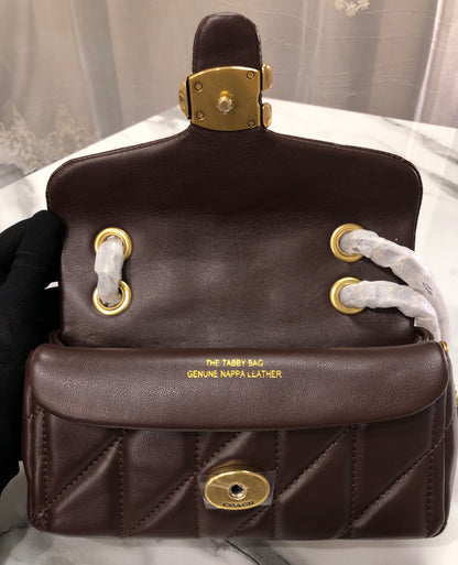 Coach Tabby Shoulder Bag 20 with Pillow Quilting