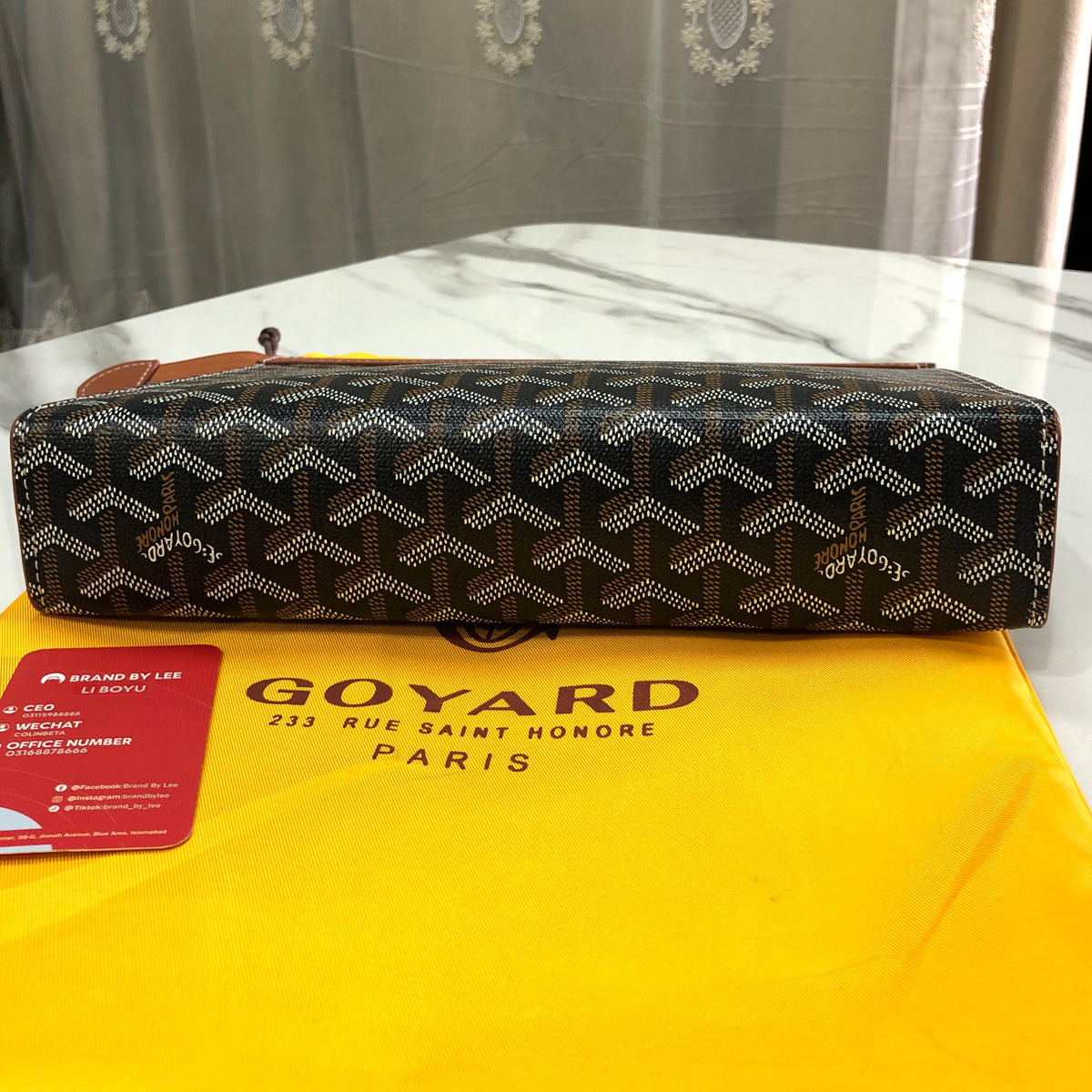 Goyard Sénat MM Pouch