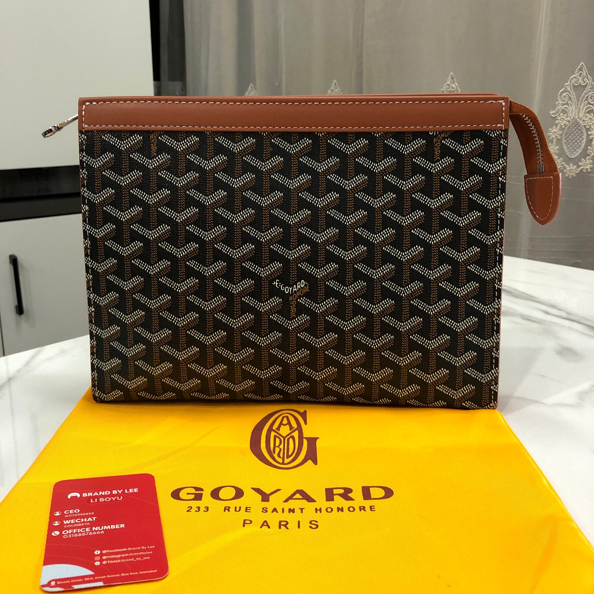 Goyard Sénat MM Pouch