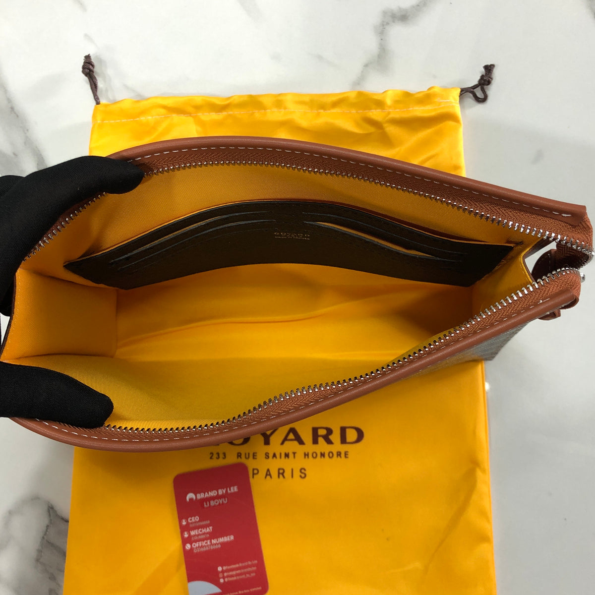 Goyard Sénat MM Pouch