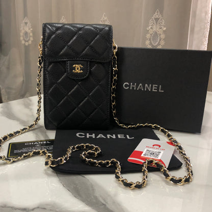 Chanel Classic Phone Holder with Chain