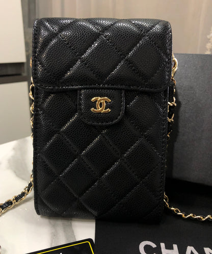 Chanel Classic Phone Holder with Chain