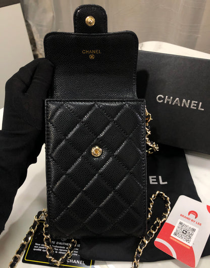 Chanel Classic Phone Holder with Chain