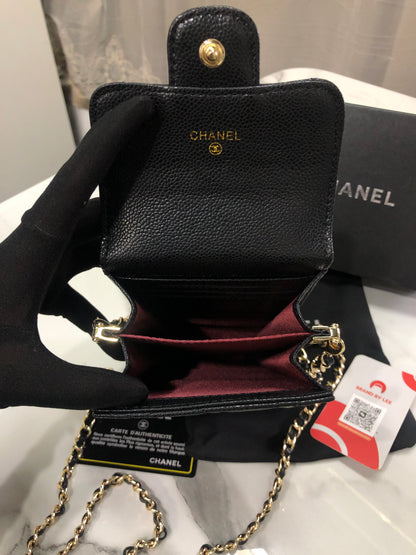 Chanel Classic Phone Holder with Chain
