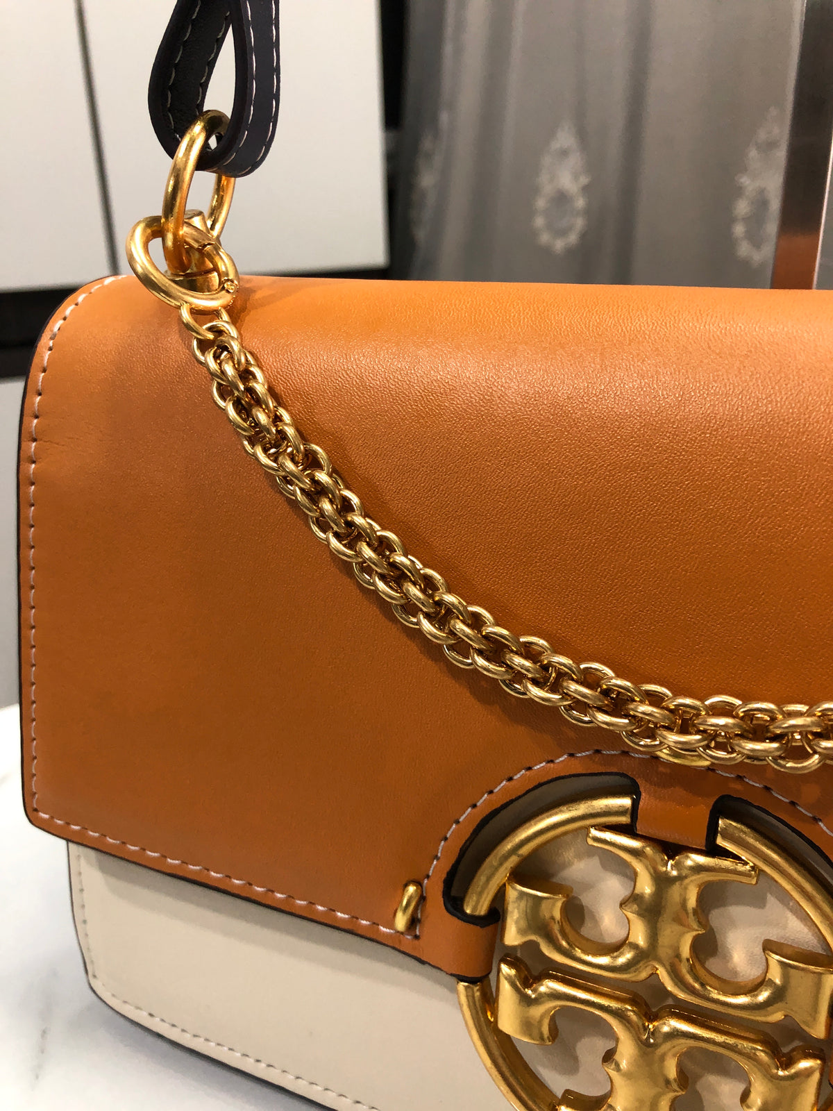 Tory Burch Miller Color-Block Shoulder Bag