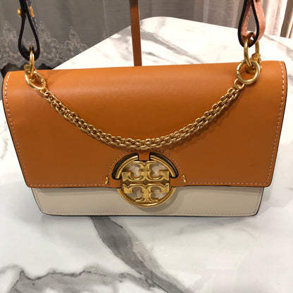 Tory Burch Miller Color-Block Shoulder Bag