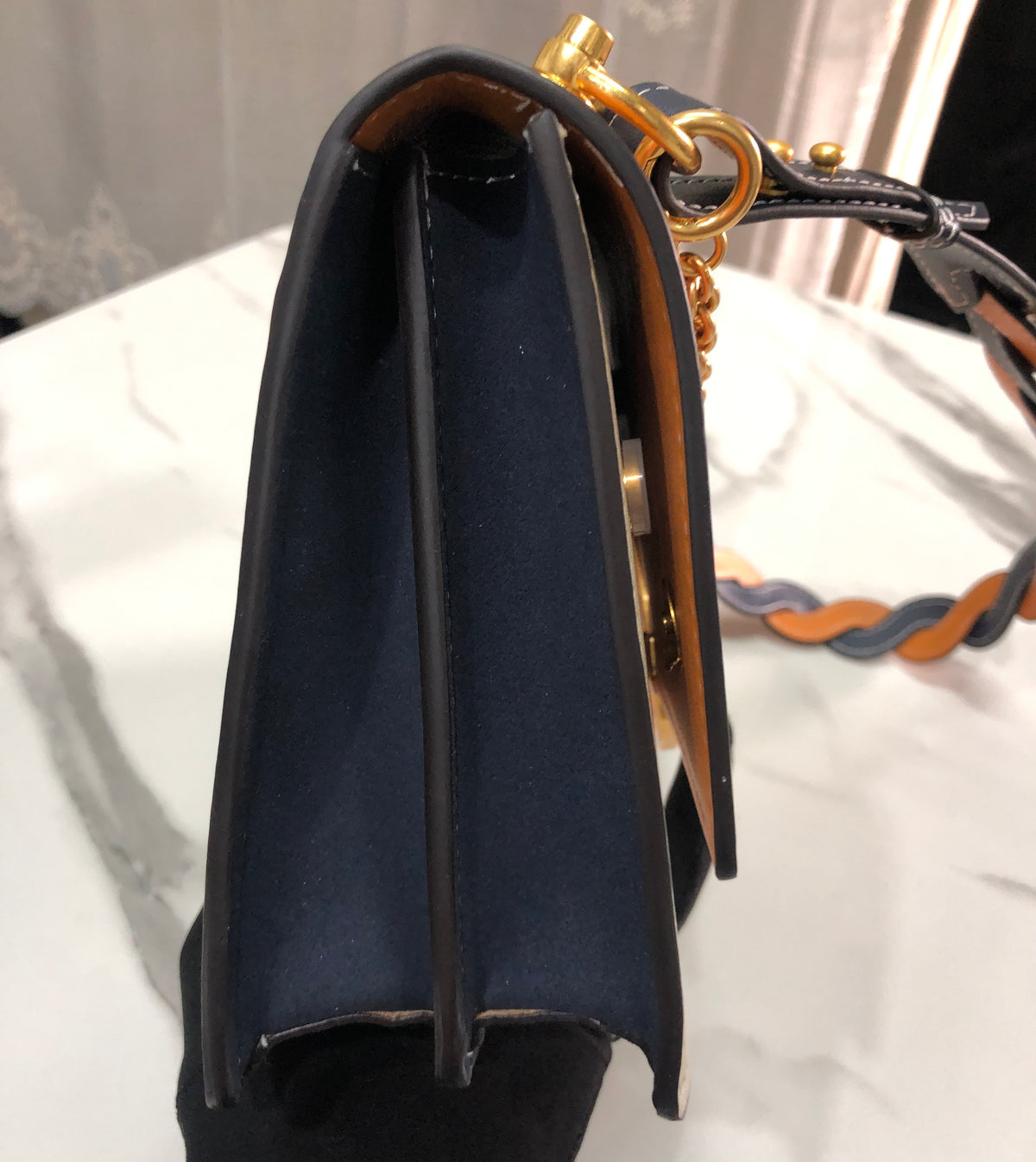 Tory Burch Miller Color-Block Shoulder Bag