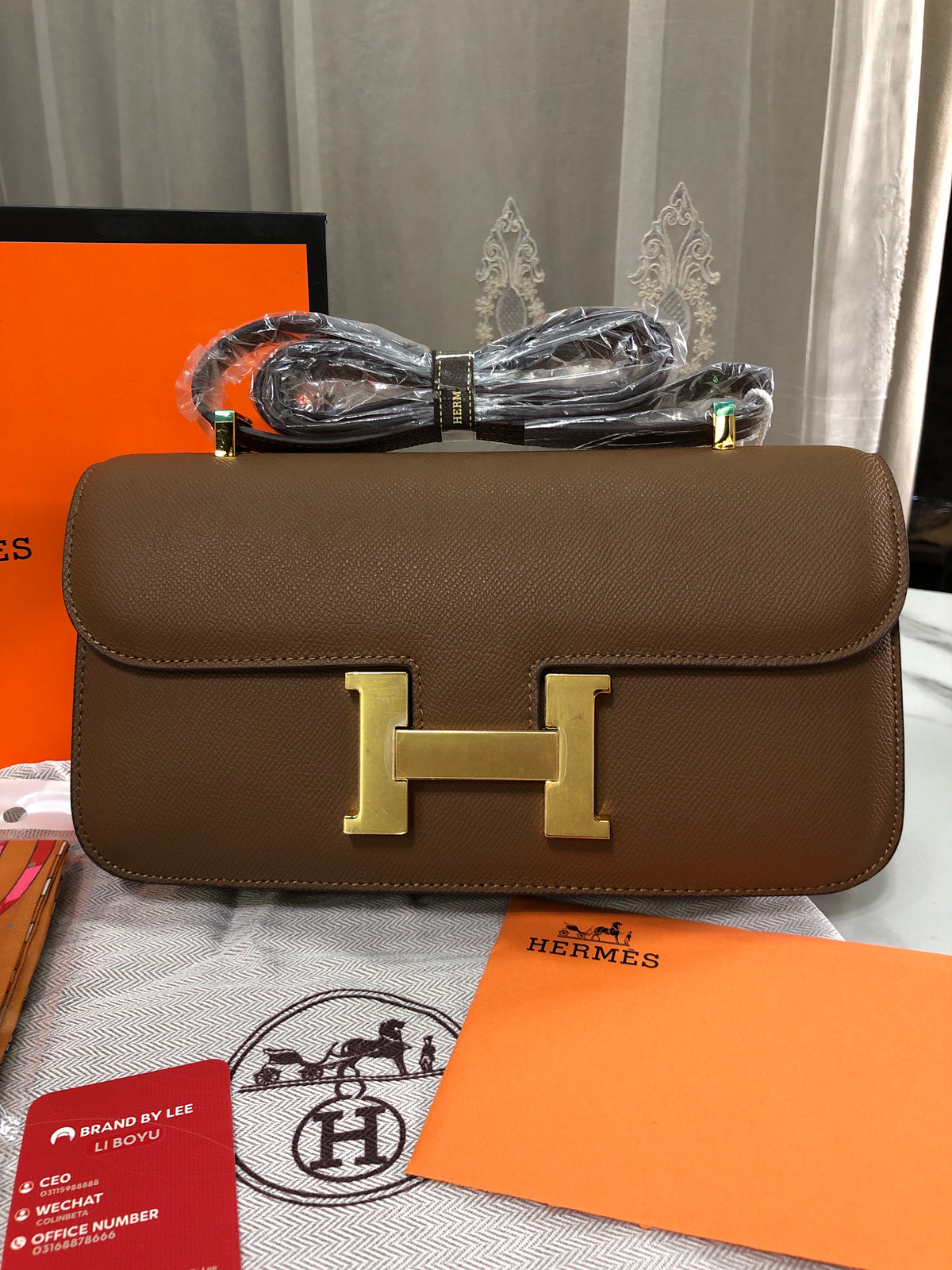 Hermès Constance Élan shoulder bag