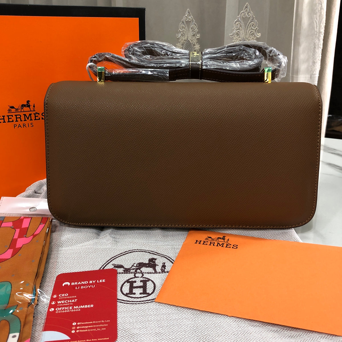 Hermès Constance Élan shoulder bag