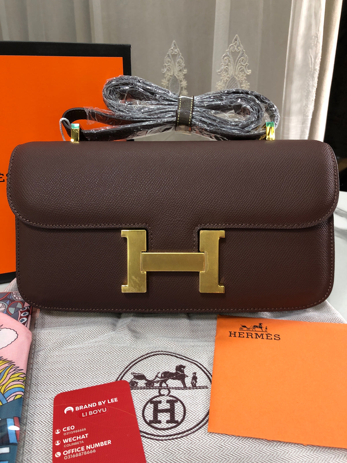 Hermès Constance Élan shoulder bag