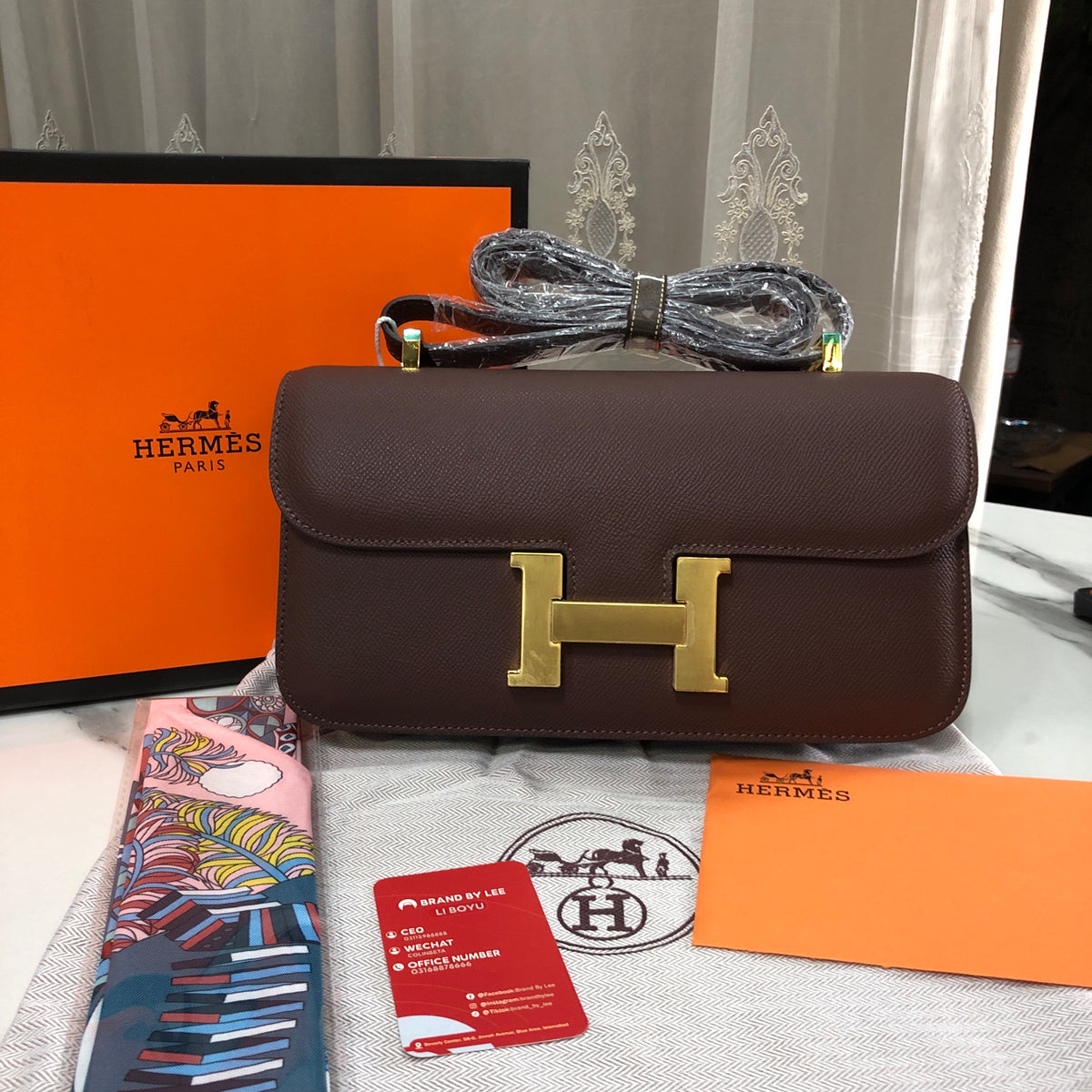 Hermès Constance Élan shoulder bag
