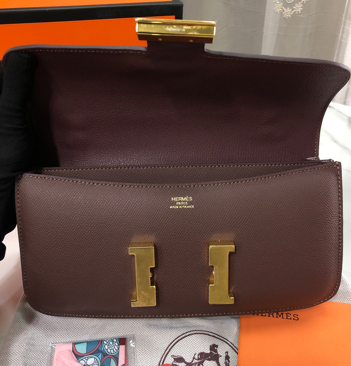 Hermès Constance Élan shoulder bag