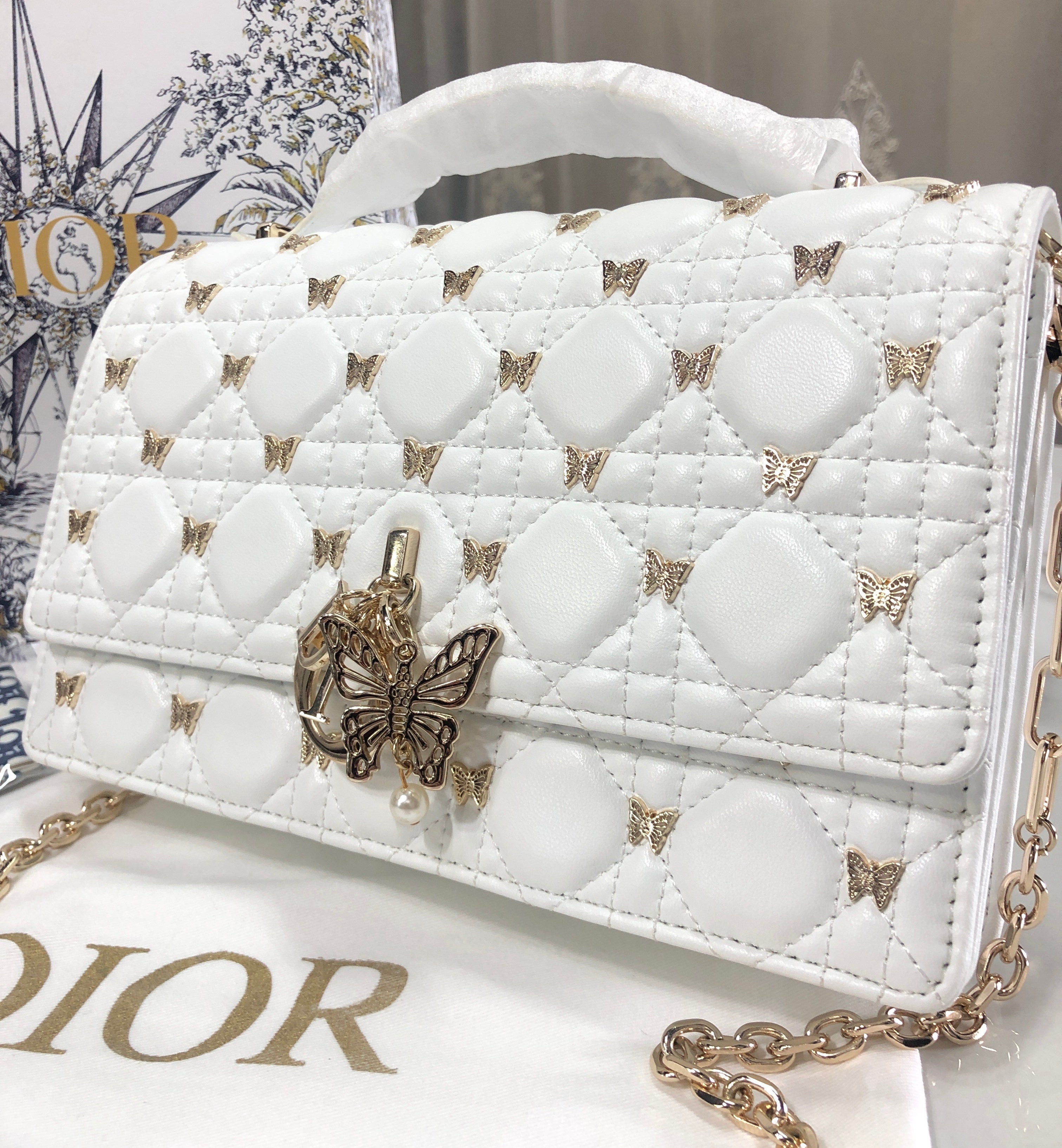 Christian Dior Miss Dior Top Handle Bag